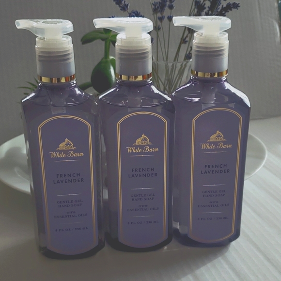 Bath & Body Works Bath & Body 3 White Barn French Lavender Gentle